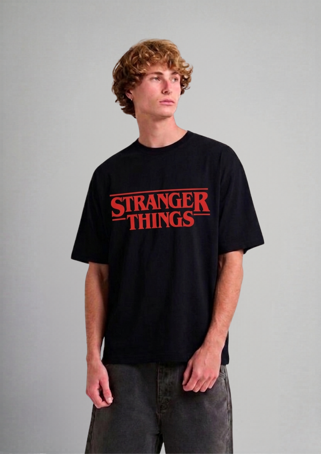 Stranger Things - Logo Oversized Tee