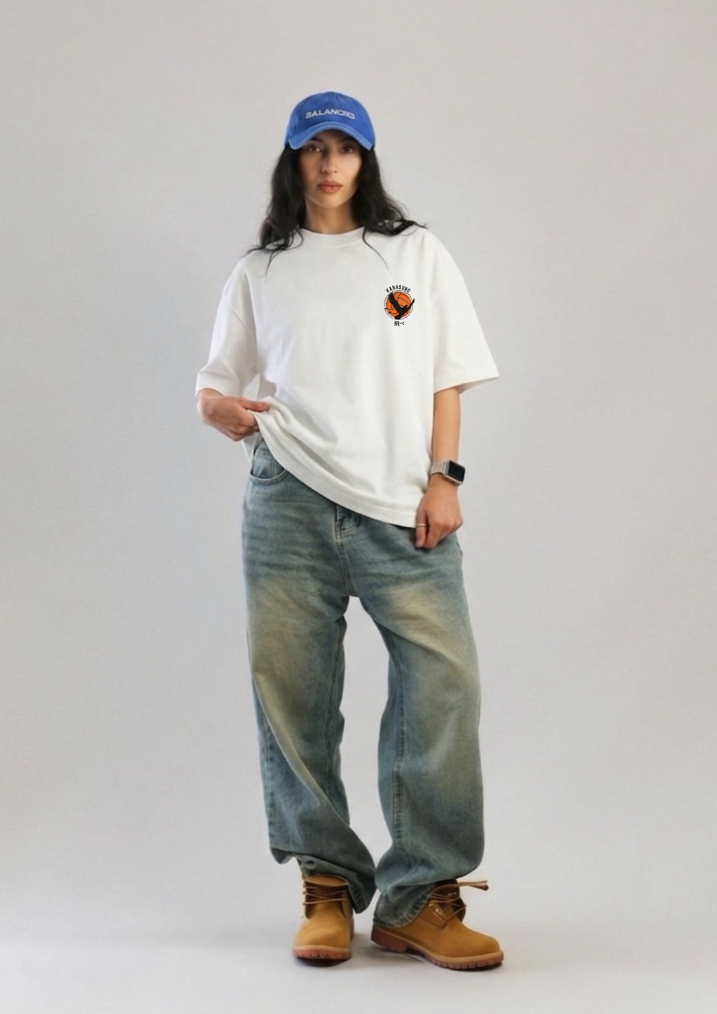 Haikyuu - Fly High Oversized Tee