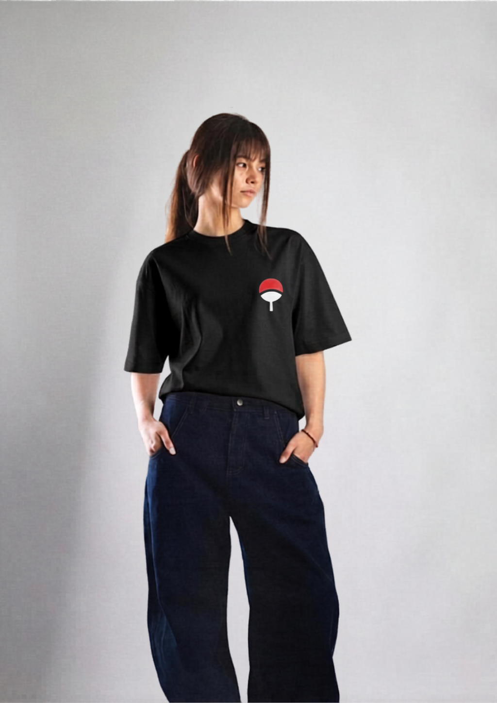 Naruto - Uchiha Icon Oversized Tee