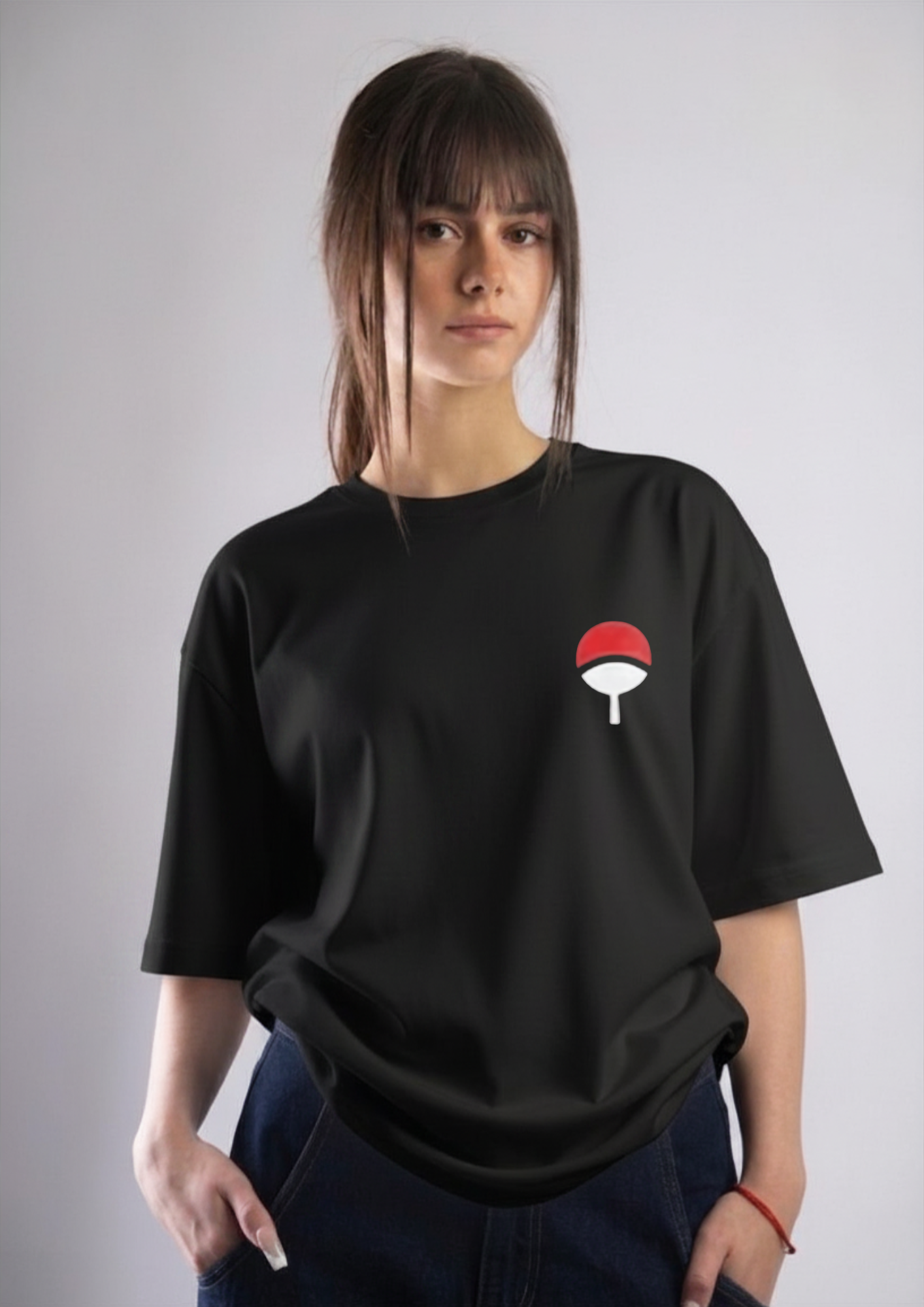 Naruto - Uchiha Icon Oversized Tee