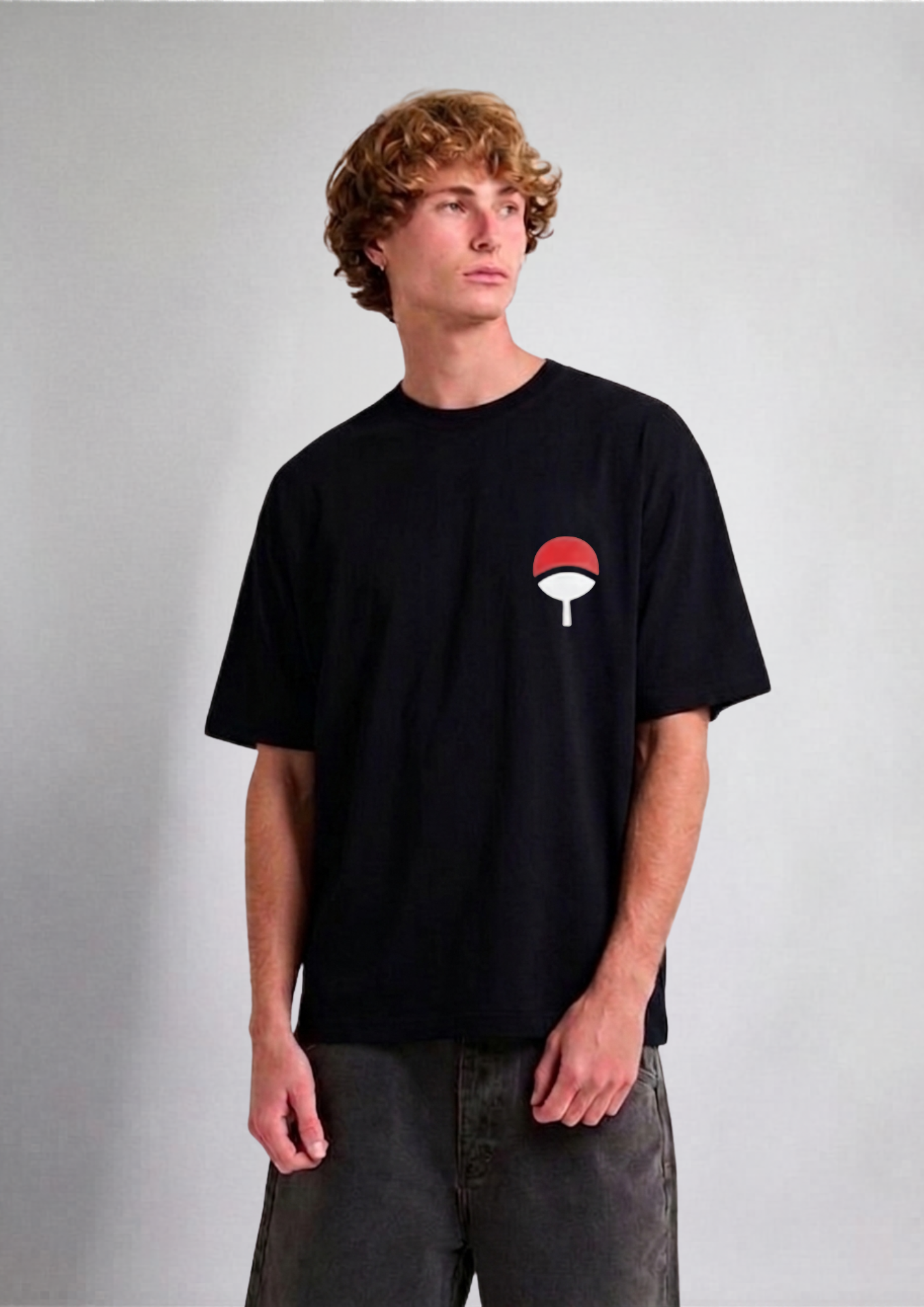 Naruto - Uchiha Icon Oversized Tee
