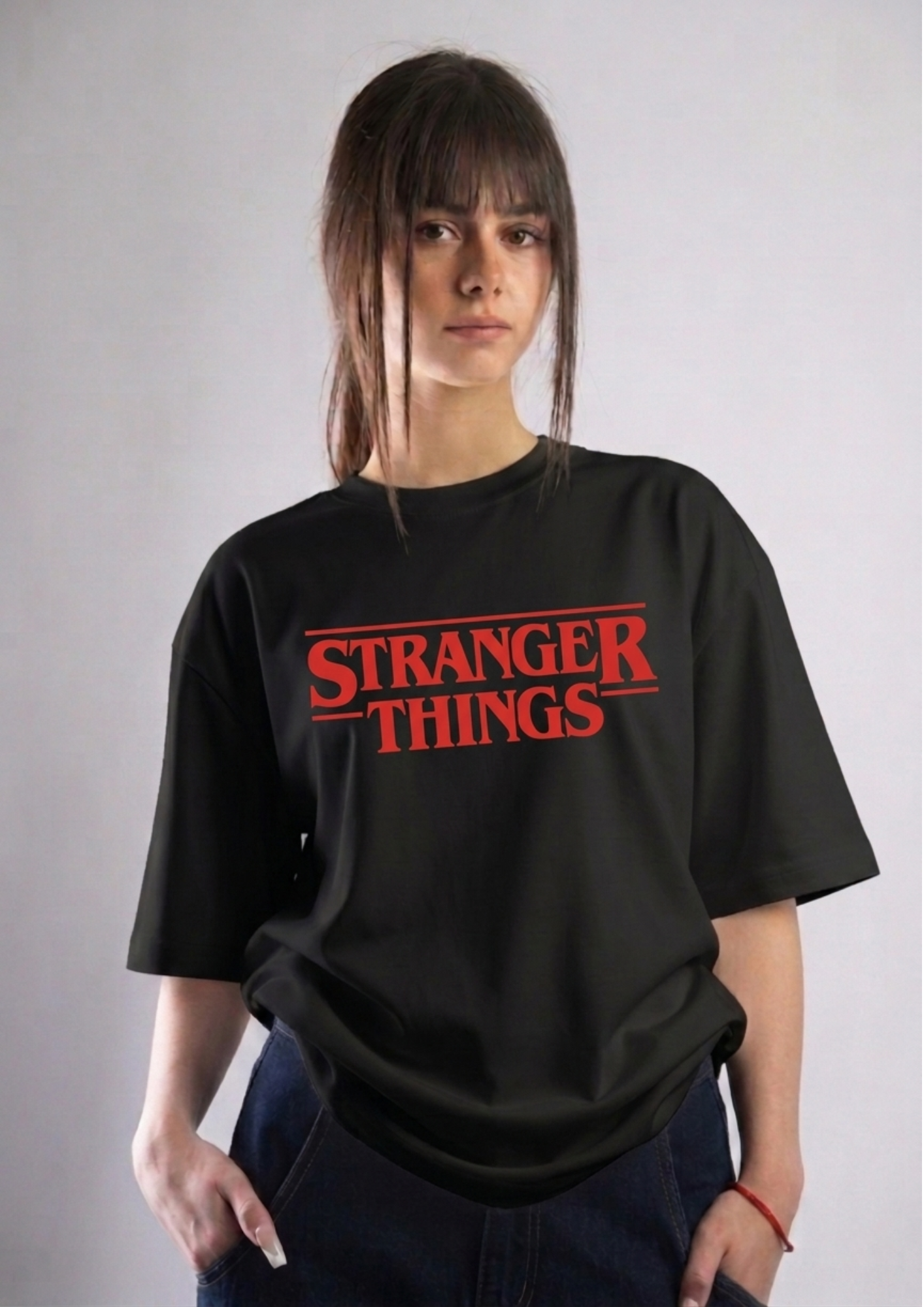 Stranger Things - Logo Oversized Tee