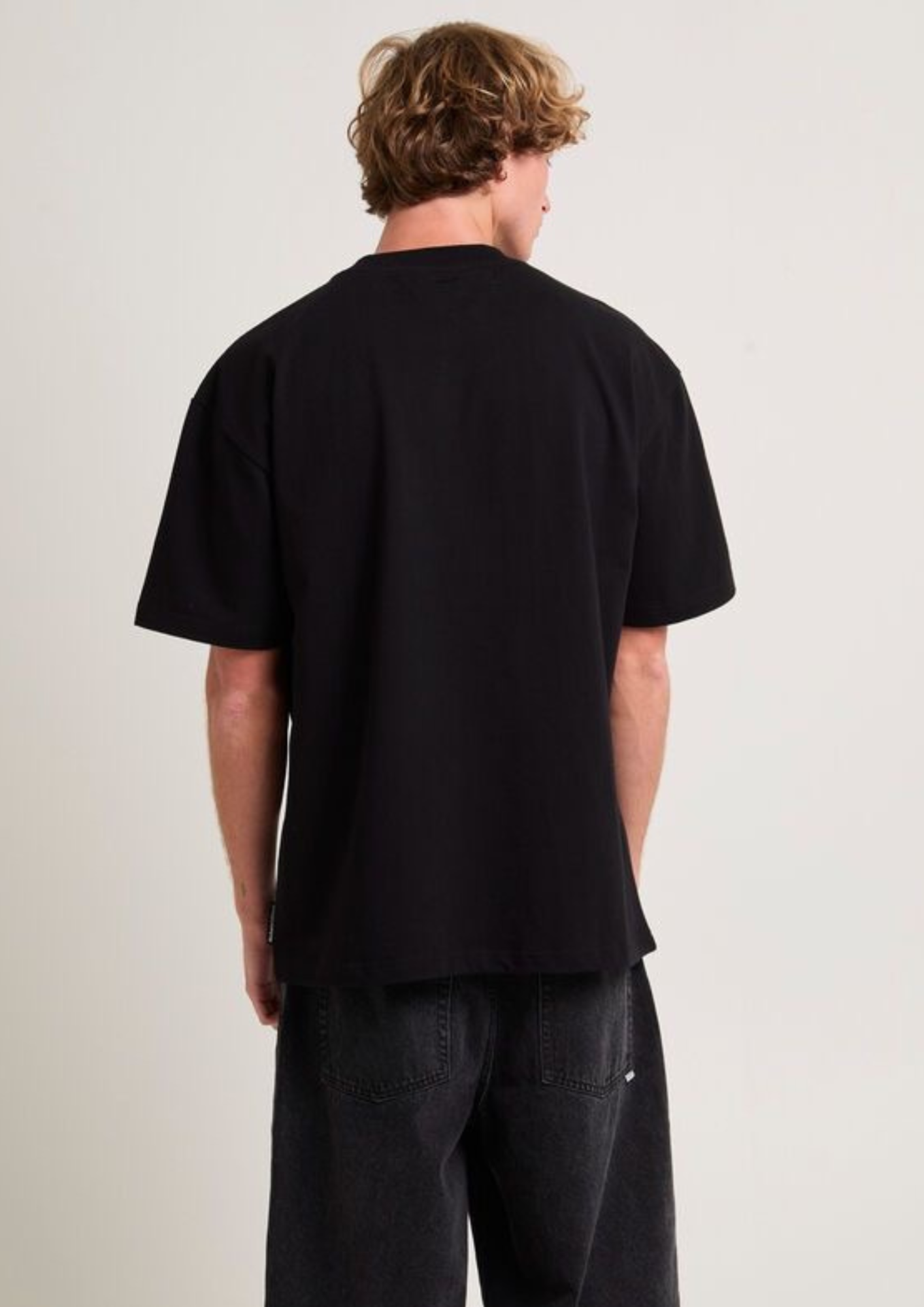 Greencrest Logo Oversized Tee - Black