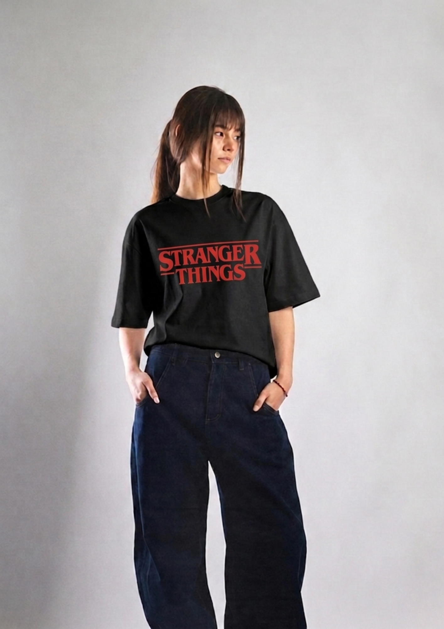 Stranger Things - Logo Oversized Tee