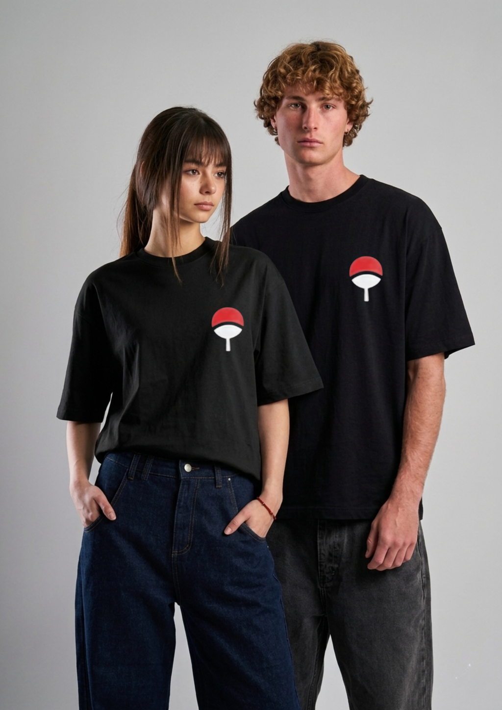 Naruto - Uchiha Icon Oversized Tee
