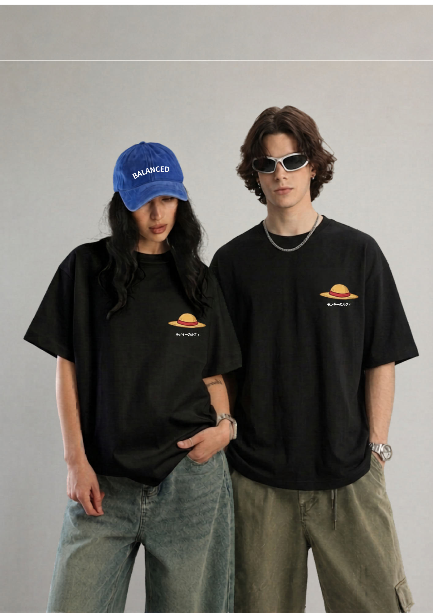 One Piece - Strawhat Crew Oversized Tee
