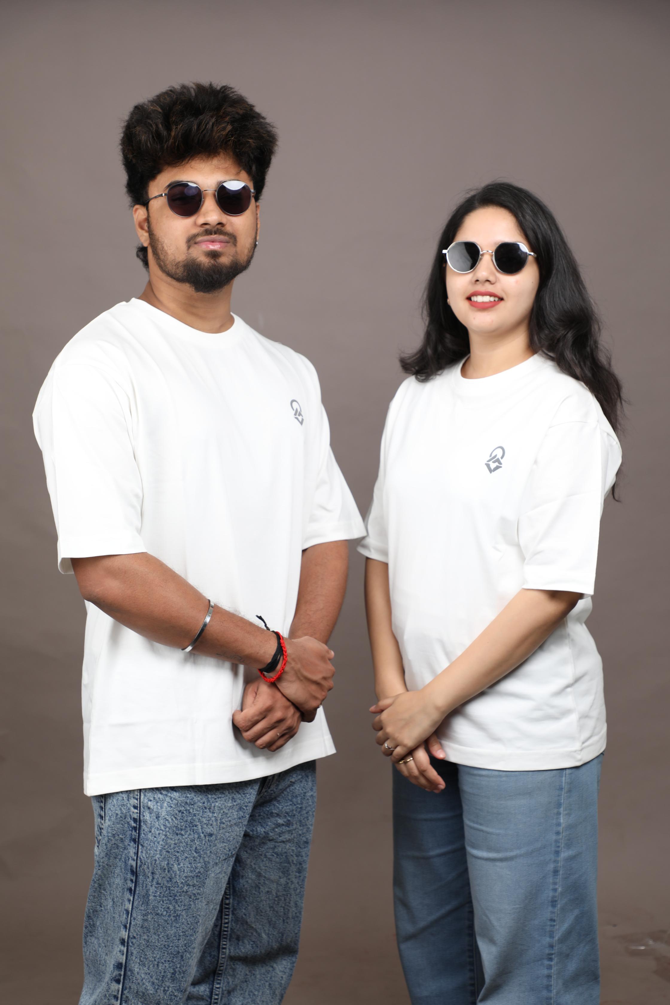 Greencrest Logo Oversized Tee - White