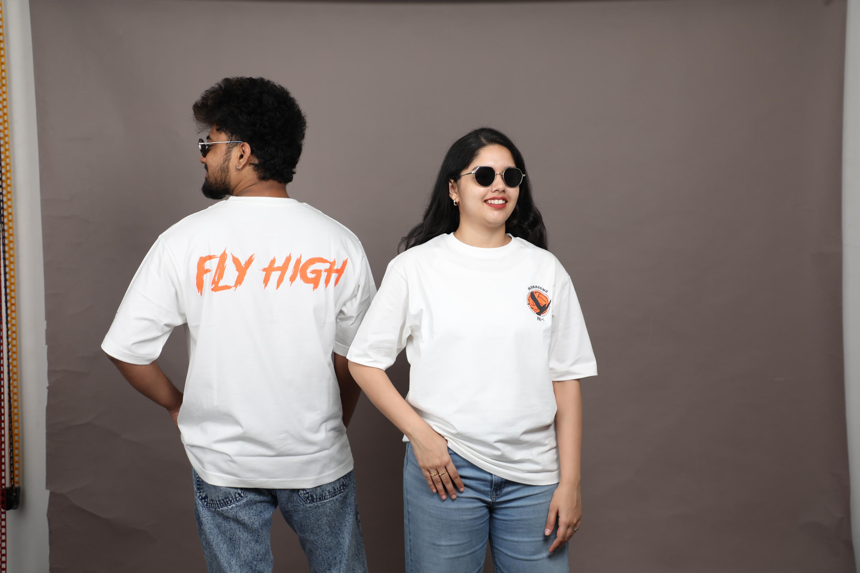 Haikyuu - Fly High Oversized Tee